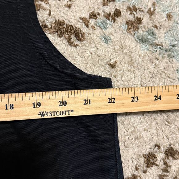 Carhartt Fleece Lined Hooded Vest Mens Size Medium Workwear - Picture 7 of 8